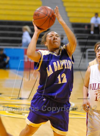 Thumbnail 1 in Bishop Conaty-Loretto vs. Los Angeles Baptist (CIF-SS D5A Final 2007) photogallery.