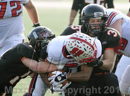 Thumbnail 1 in Marshfield vs. Homestead (WIAA Playoffs) photogallery.