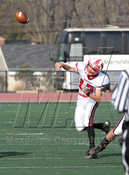 Thumbnail 1 in Marshfield vs. Homestead (WIAA Playoffs) photogallery.