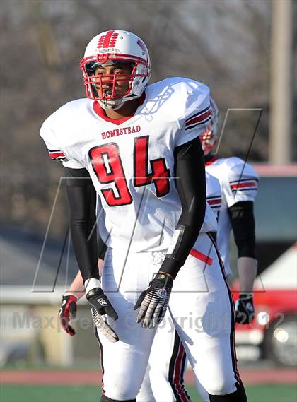 Thumbnail 1 in Marshfield vs. Homestead (WIAA Playoffs) photogallery.
