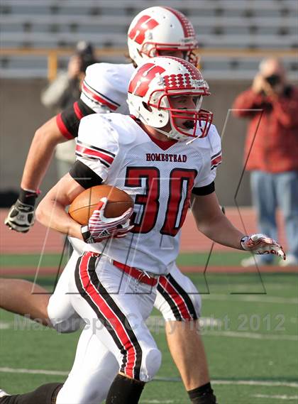 Thumbnail 1 in Marshfield vs. Homestead (WIAA Playoffs) photogallery.