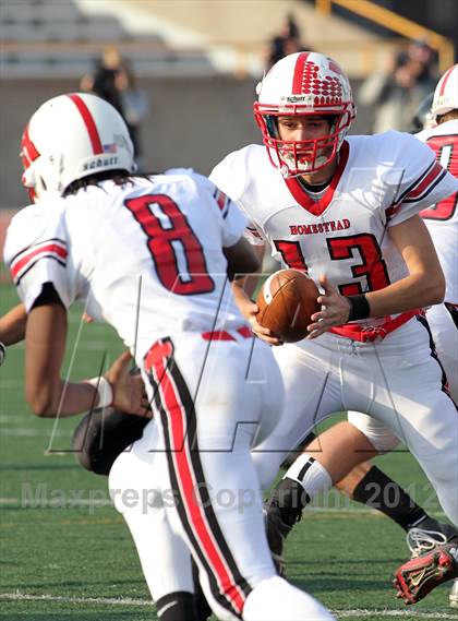 Thumbnail 2 in Marshfield vs. Homestead (WIAA Playoffs) photogallery.