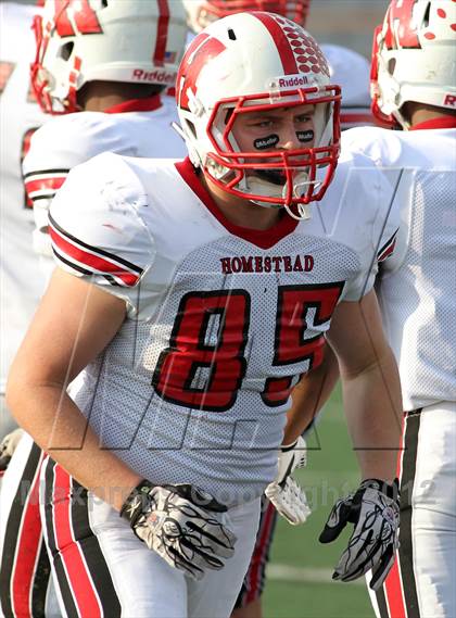 Thumbnail 3 in Marshfield vs. Homestead (WIAA Playoffs) photogallery.