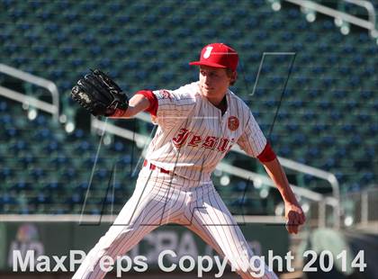 Thumbnail 1 in Davis @ Jesuit (@ Raley field) photogallery.