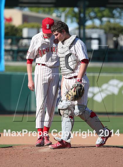 Thumbnail 2 in Davis @ Jesuit (@ Raley field) photogallery.