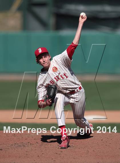 Thumbnail 1 in Davis @ Jesuit (@ Raley field) photogallery.