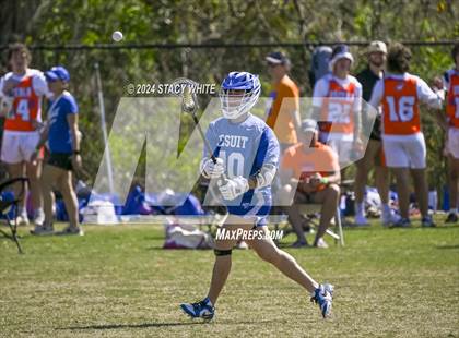 Thumbnail 1 in Tampa Catholic vs Jesuit (LAX Against Leukemia) photogallery.