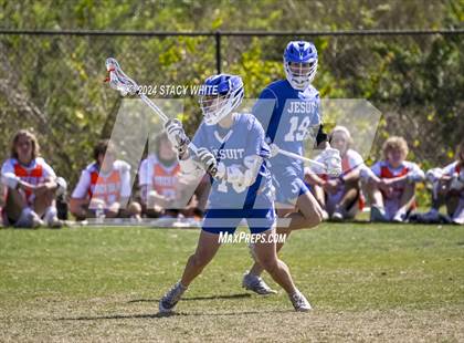 Thumbnail 3 in Tampa Catholic vs Jesuit (LAX Against Leukemia) photogallery.