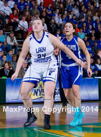 Thumbnail 3 in Romulus vs. Fort Edward (NYSPHSAA Class D Final) photogallery.