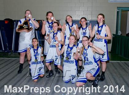 Thumbnail 2 in Romulus vs. Fort Edward (NYSPHSAA Class D Final) photogallery.