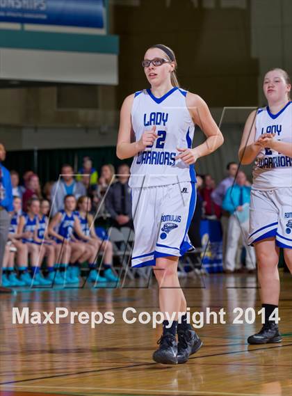 Thumbnail 2 in Romulus vs. Fort Edward (NYSPHSAA Class D Final) photogallery.