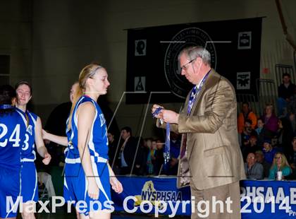 Thumbnail 2 in Romulus vs. Fort Edward (NYSPHSAA Class D Final) photogallery.