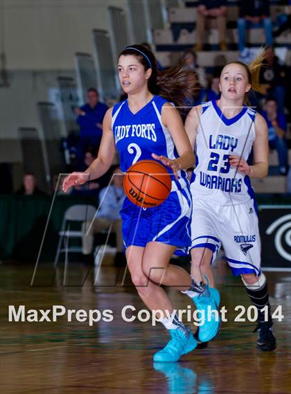 Thumbnail 3 in Romulus vs. Fort Edward (NYSPHSAA Class D Final) photogallery.