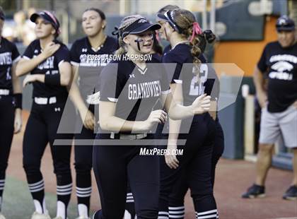 Thumbnail 3 in Whitesboro vs. Grandview (UIL Softball 3A D1 Final) photogallery.