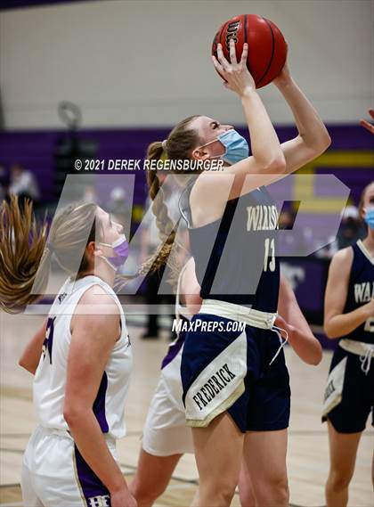 Thumbnail 1 in Frederick vs Holy Family (CHSAA 4A Playoffs Rd 1) photogallery.