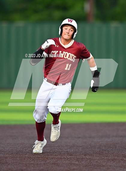 Thumbnail 1 in Cypress Woods vs. Klein Oak (UIL 6A Region 2 Quarterfinals Playoff - Game 2) photogallery.