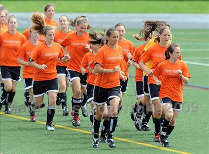Thumbnail 3 in Fleetwood vs Lancaster Mennonite (PIAA AA Semifinals) photogallery.