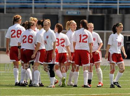 Thumbnail 2 in Fleetwood vs Lancaster Mennonite (PIAA AA Semifinals) photogallery.
