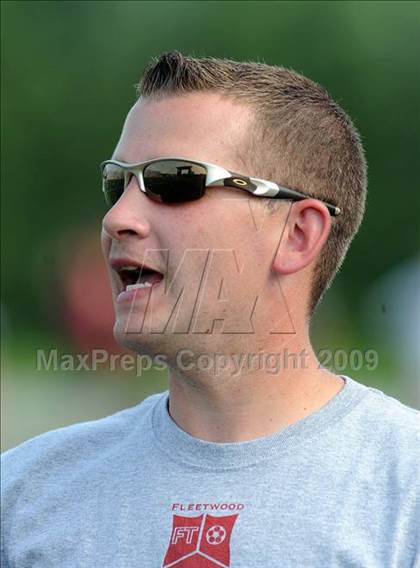 Thumbnail 3 in Fleetwood vs Lancaster Mennonite (PIAA AA Semifinals) photogallery.