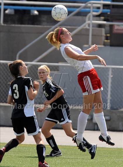 Thumbnail 2 in Fleetwood vs Lancaster Mennonite (PIAA AA Semifinals) photogallery.