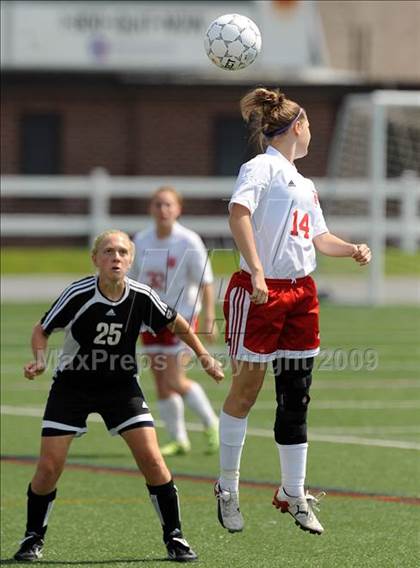 Thumbnail 3 in Fleetwood vs Lancaster Mennonite (PIAA AA Semifinals) photogallery.