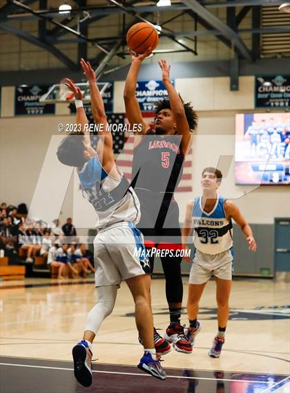 Thumbnail 3 in Lakewood vs Crescenta Valley (CIF SS Div 2AA Round 1 Playoff) photogallery.