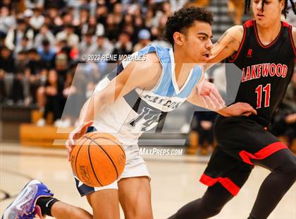 Thumbnail 3 in Lakewood vs Crescenta Valley (CIF SS Div 2AA Round 1 Playoff) photogallery.