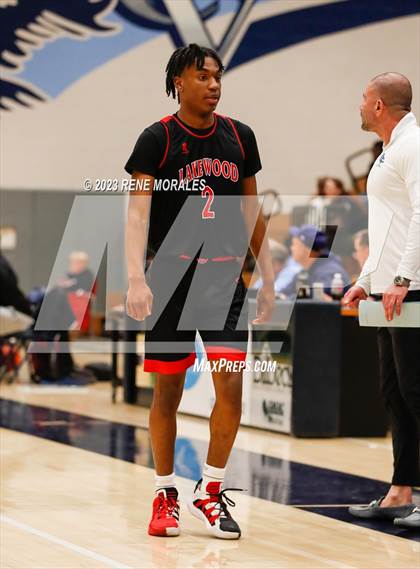 Thumbnail 1 in Lakewood vs Crescenta Valley (CIF SS Div 2AA Round 1 Playoff) photogallery.