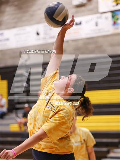Thumbnail 3 in Nevada Union vs Pleasant Valley (Del Oro Tournament) photogallery.