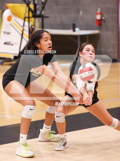 Thumbnail 3 in Nevada Union vs Pleasant Valley (Del Oro Tournament) photogallery.