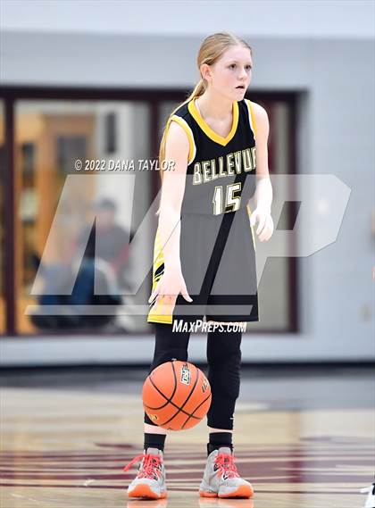Thumbnail 1 in Bellevue vs Poolville (Mesquite Pit Classic Tournament) photogallery.
