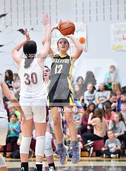Thumbnail 2 in Bellevue vs Poolville (Mesquite Pit Classic Tournament) photogallery.