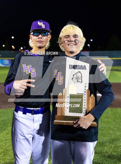 Thumbnail 1 in Lehi vs. Corner Canyon (UHSAA 6A Final) photogallery.