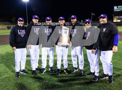Thumbnail 2 in Lehi vs. Corner Canyon (UHSAA 6A Final) photogallery.