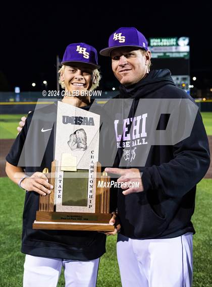 Thumbnail 3 in Lehi vs. Corner Canyon (UHSAA 6A Final) photogallery.