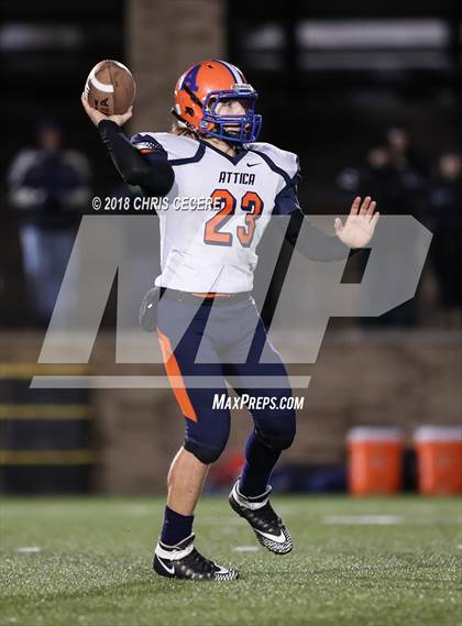 Thumbnail 1 in Warsaw/Letchworth vs. Attica (Section 5 Class C Final) photogallery.