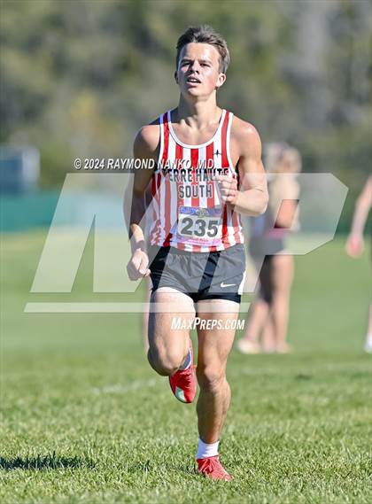 Thumbnail 1 in IHSAA Sectional 14 Terre Haute North Vigo Meet photogallery.