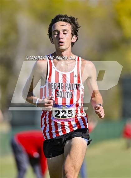 Thumbnail 3 in IHSAA Sectional 14 Terre Haute North Vigo Meet photogallery.