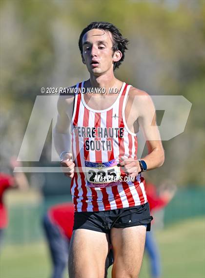 Thumbnail 1 in IHSAA Sectional 14 Terre Haute North Vigo Meet photogallery.