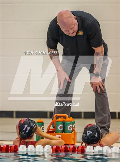 Thumbnail 1 in Caney Creek vs. Eisenhower (Davis WP Tournament) photogallery.