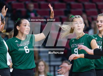 Thumbnail 1 in Lincoln Southwest vs. Millard West (NSAA Class A Quarterfinal) photogallery.