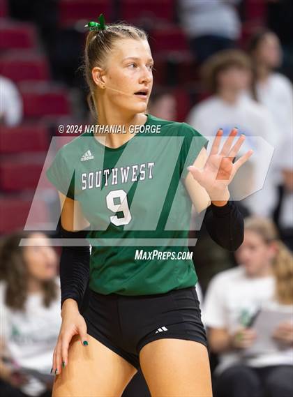 Thumbnail 2 in Lincoln Southwest vs. Millard West (NSAA Class A Quarterfinal) photogallery.