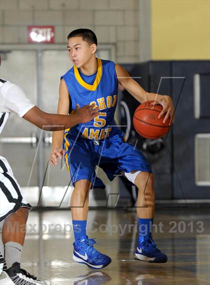Thumbnail 1 in Bishop Amat vs. Citrus Valley (I Have a Dream Classic) photogallery.