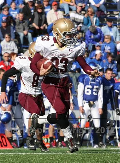 Thumbnail 3 in Mt Carmal @ Columbia (IHSA 4A Playoffs) photogallery.