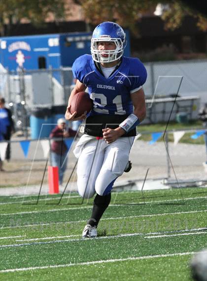 Thumbnail 1 in Mt Carmal @ Columbia (IHSA 4A Playoffs) photogallery.