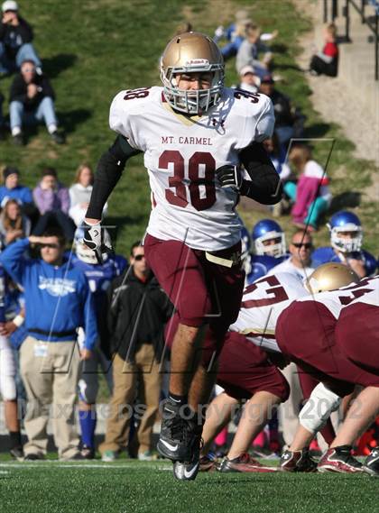 Thumbnail 1 in Mt Carmal @ Columbia (IHSA 4A Playoffs) photogallery.