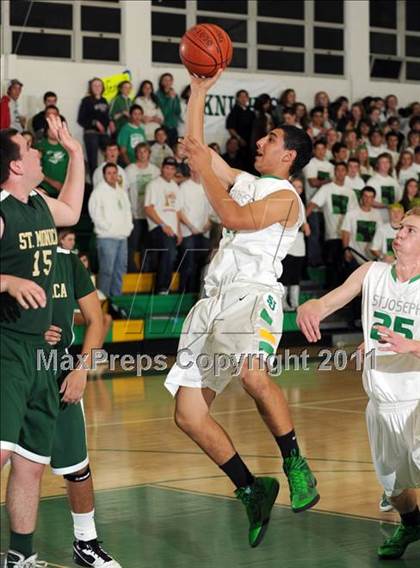 Thumbnail 2 in St. Monica vs. St. Joseph photogallery.