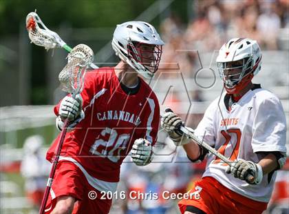 Thumbnail 3 in Canandaigua Academy vs. Churchville-Chili (Section 5 Class B Semifinal) photogallery.