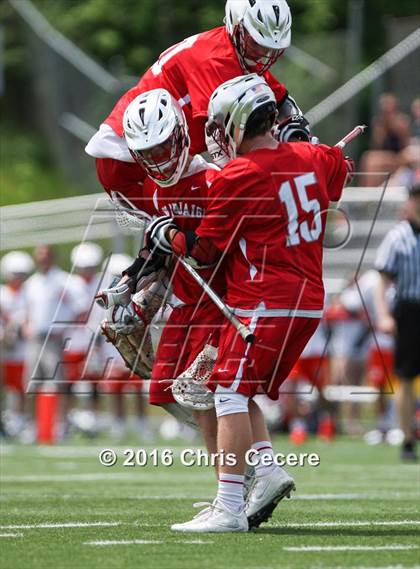 Thumbnail 3 in Canandaigua Academy vs. Churchville-Chili (Section 5 Class B Semifinal) photogallery.
