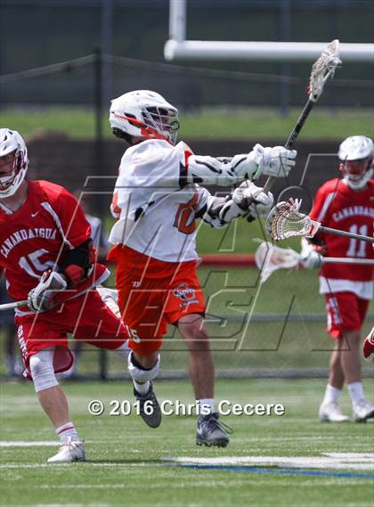 Thumbnail 3 in Canandaigua Academy vs. Churchville-Chili (Section 5 Class B Semifinal) photogallery.